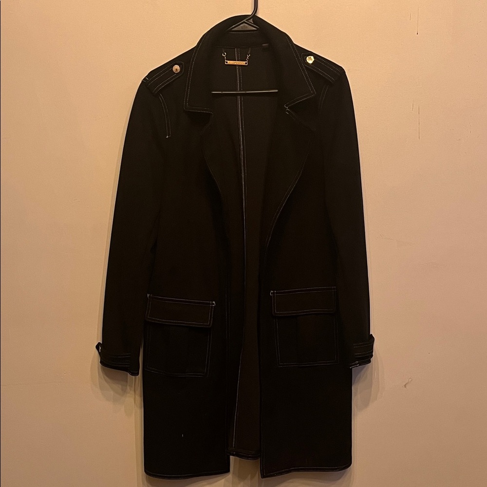 T Tahari Black Women's Coat